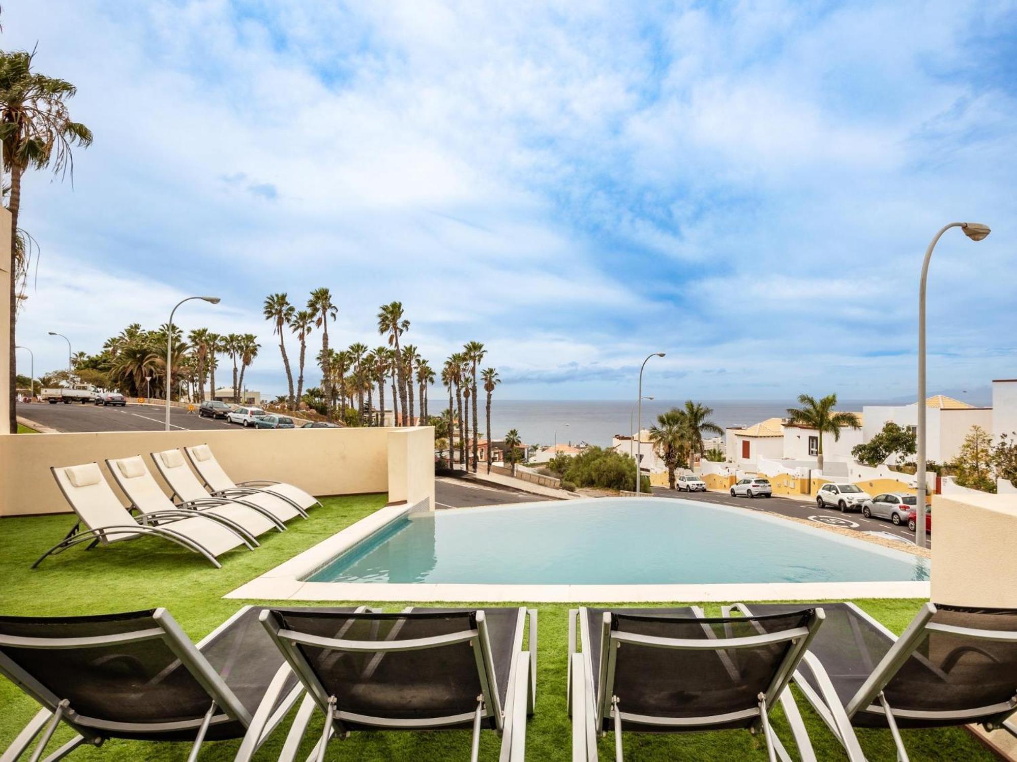 Villa Olbia Charming Dreamview With Jacuzzi Costa Adeje  Luaran gambar
